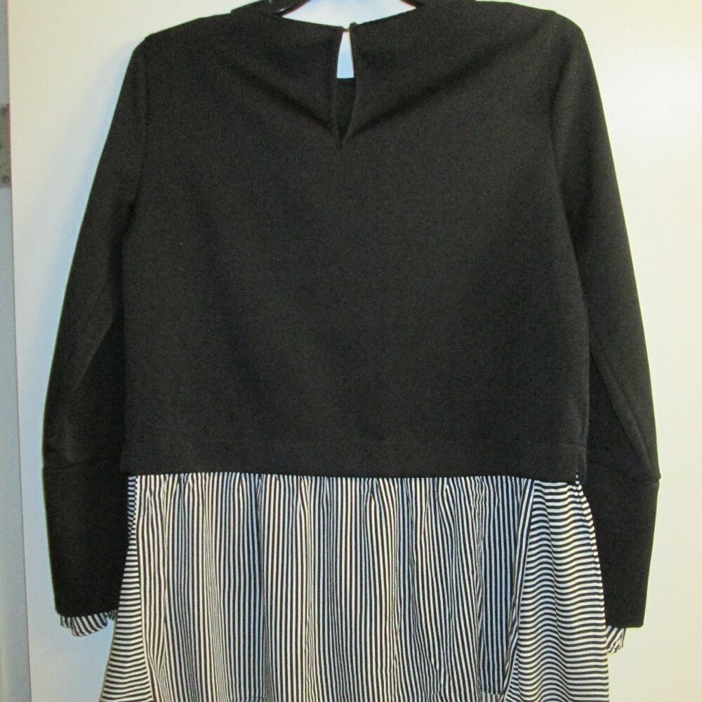 Zara Basic Collection Knit Tunic Blouse - image 2